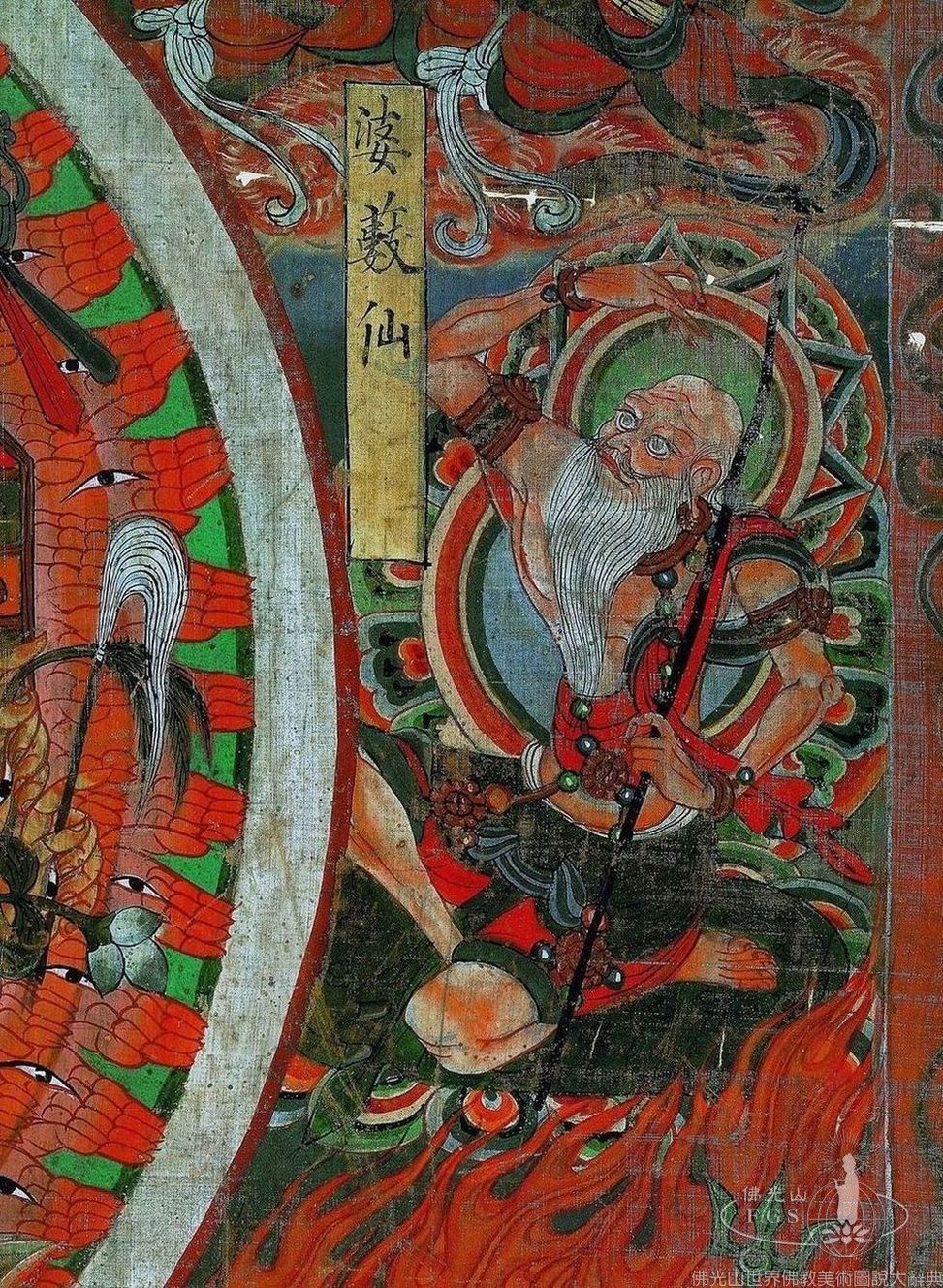 Mogao Cave 17: Thousand-Armed, Thousand-Eyed Avalokitesvara