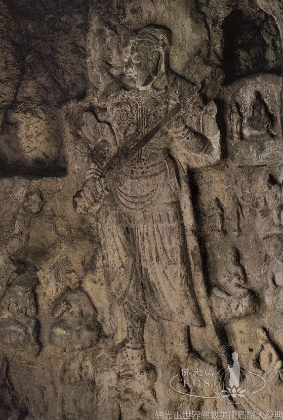 Longmen Grotto 403: Heavenly Kings