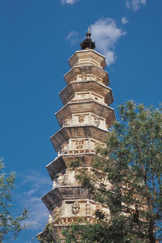 Chongsheng Temple Three Pagodas