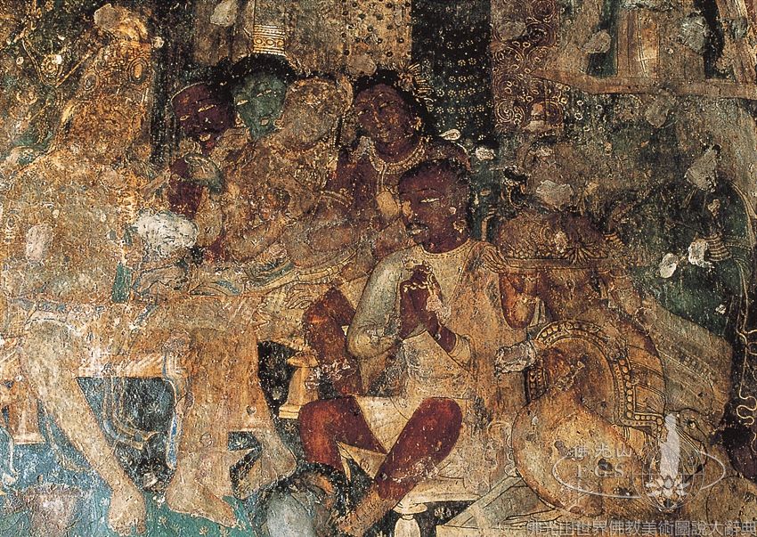 Ajanta Cave 17: Hamsa Jataka