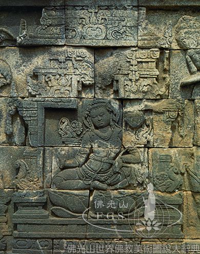 Borobudur: Fifty-Three Visits of Sudhana - Manjusri Bodhisattva