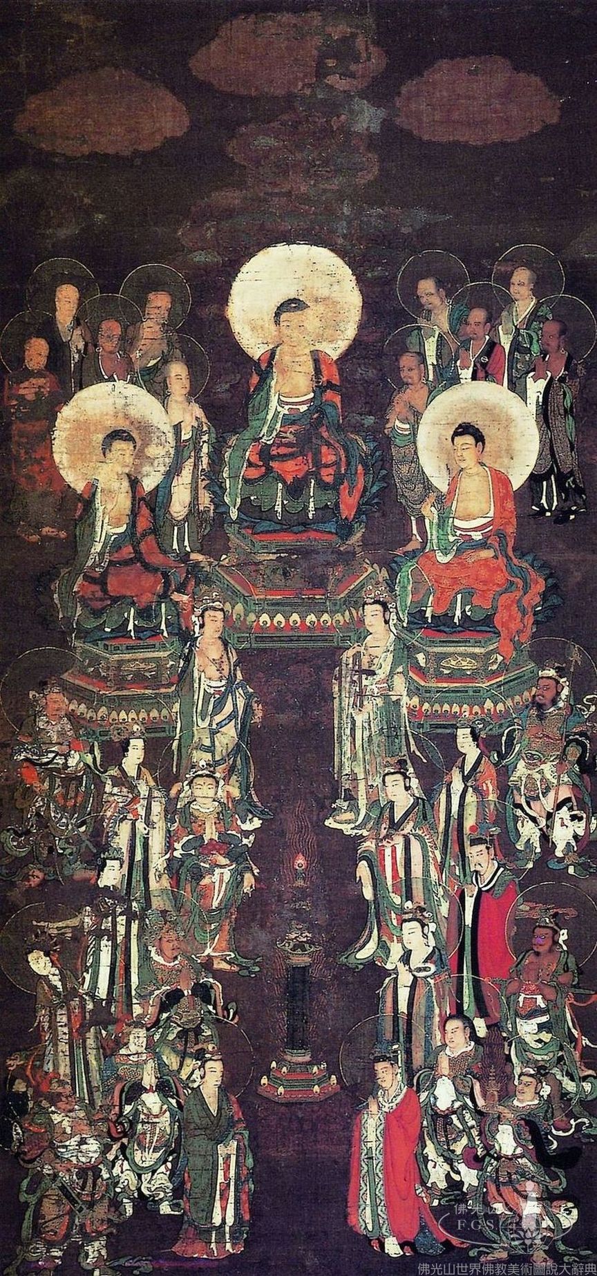 Assembly of Three Buddhas