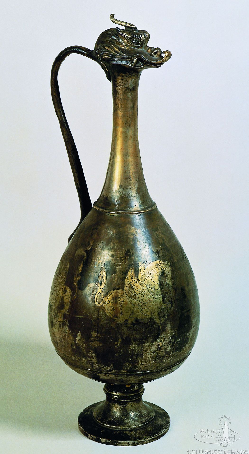 Vessel with Dragon Head