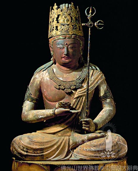 Jingoji Temple Prabhutaratna Pagoda: Five Great Akasagarbha Bodhisattvas