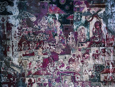 Tabo Monastery Central Hall: Life of the Buddha