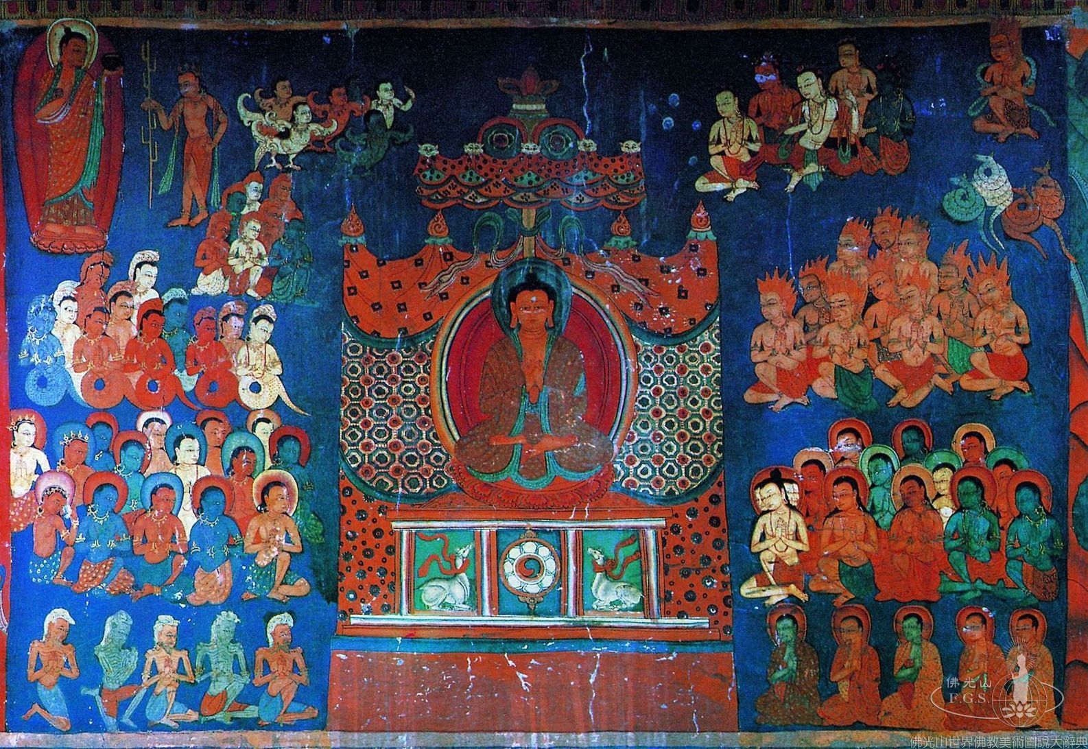 Guge Red Temple: Life of the Buddha