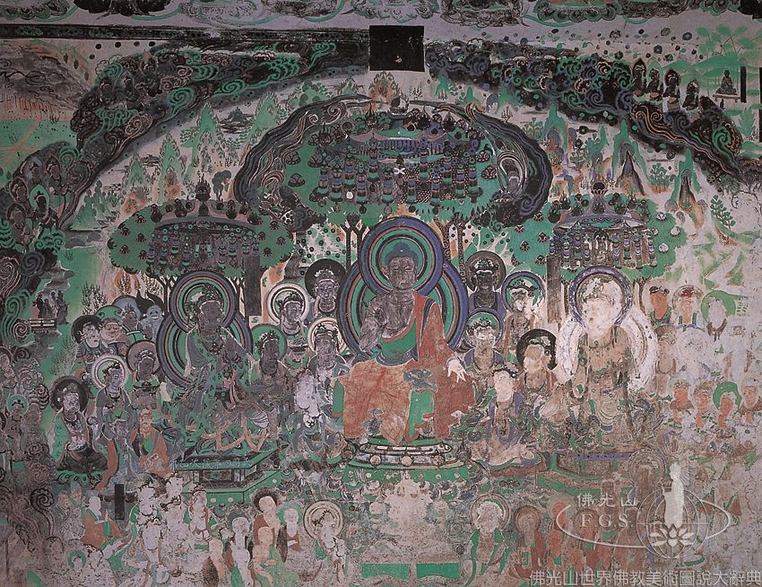 Mogao Cave 23: Illustration of the Lotus Sutra
