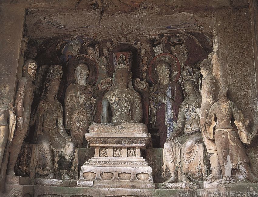 Pujiang Feixiange Rock Carvings Niche 9: Bodhi Figure Niche