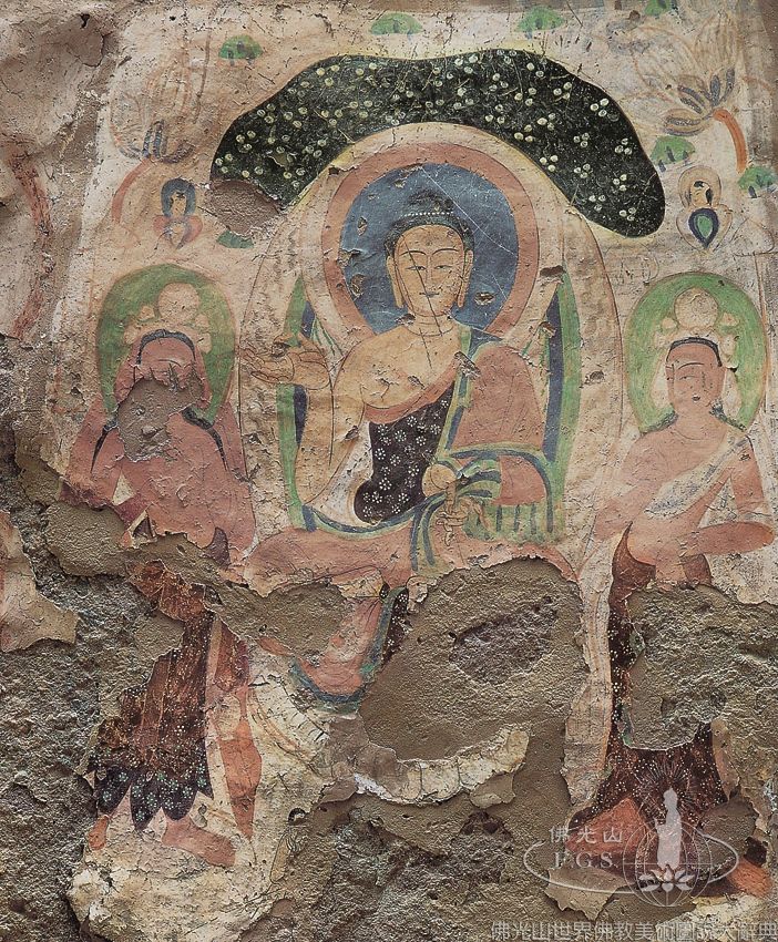 Bingling Temple Niche 195: Murals