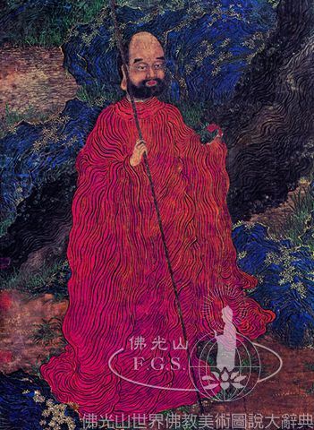 釋迦出山圖（局部）