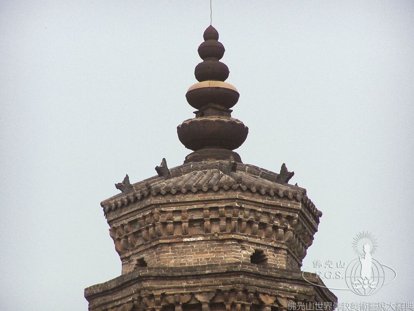 普彤寺塔（局部）