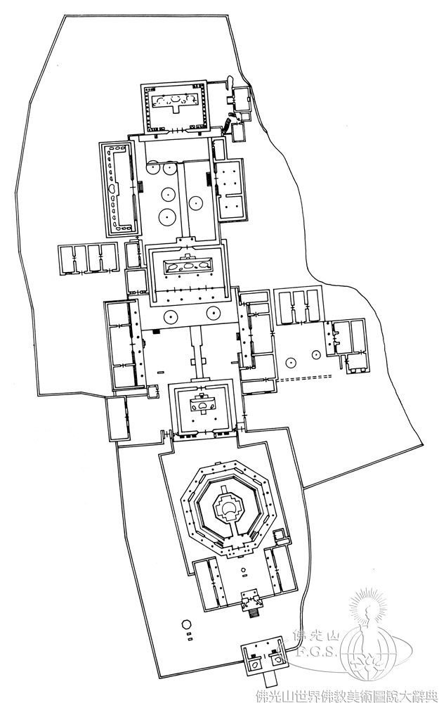 廣勝寺上寺配置圖