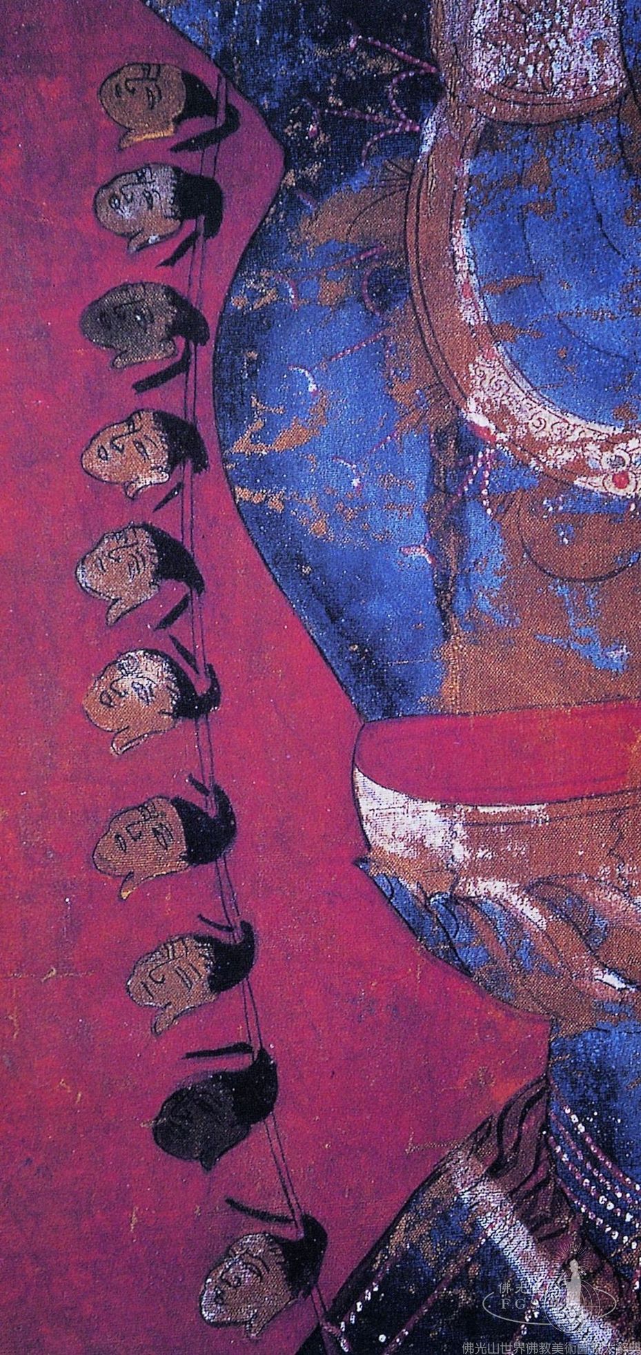空行母像（局部）