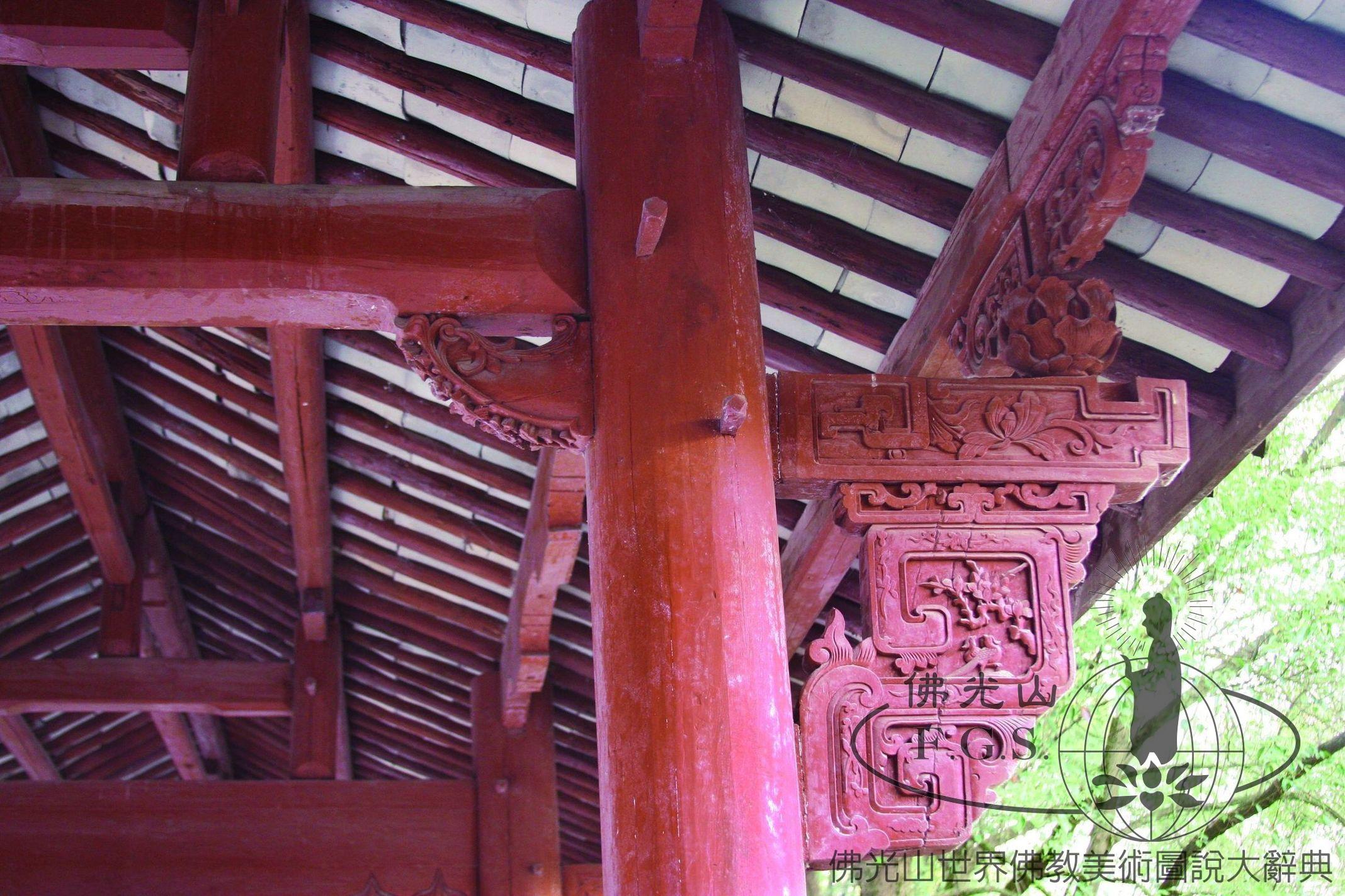 延慶寺塔（局部）