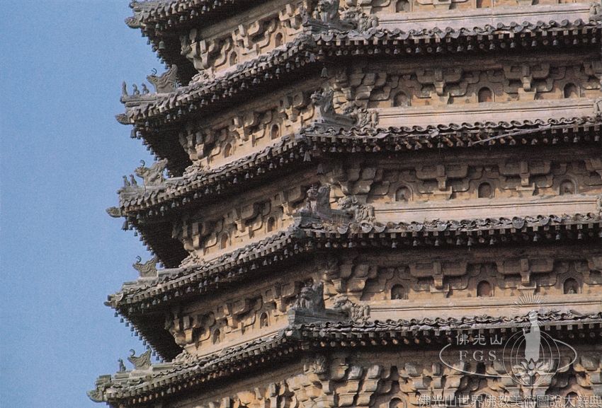 慈壽寺塔（局部）