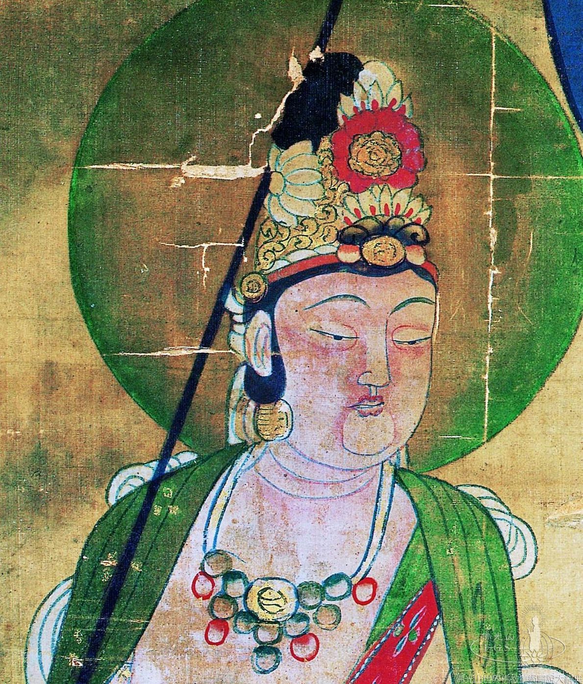 引路菩薩圖（局部）