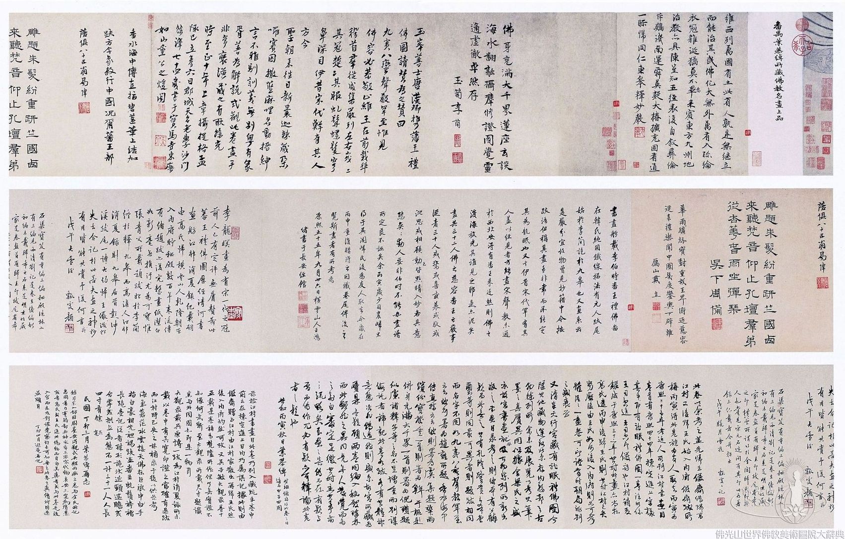 番王禮佛圖（局部）