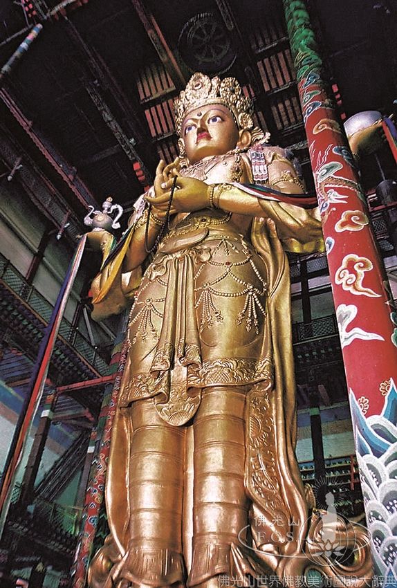 甘丹寺觀音殿章冉澤大佛