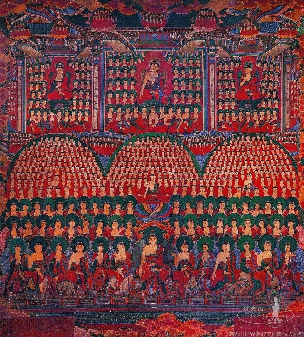 威鳳寺九千五百佛幀之無量壽閣