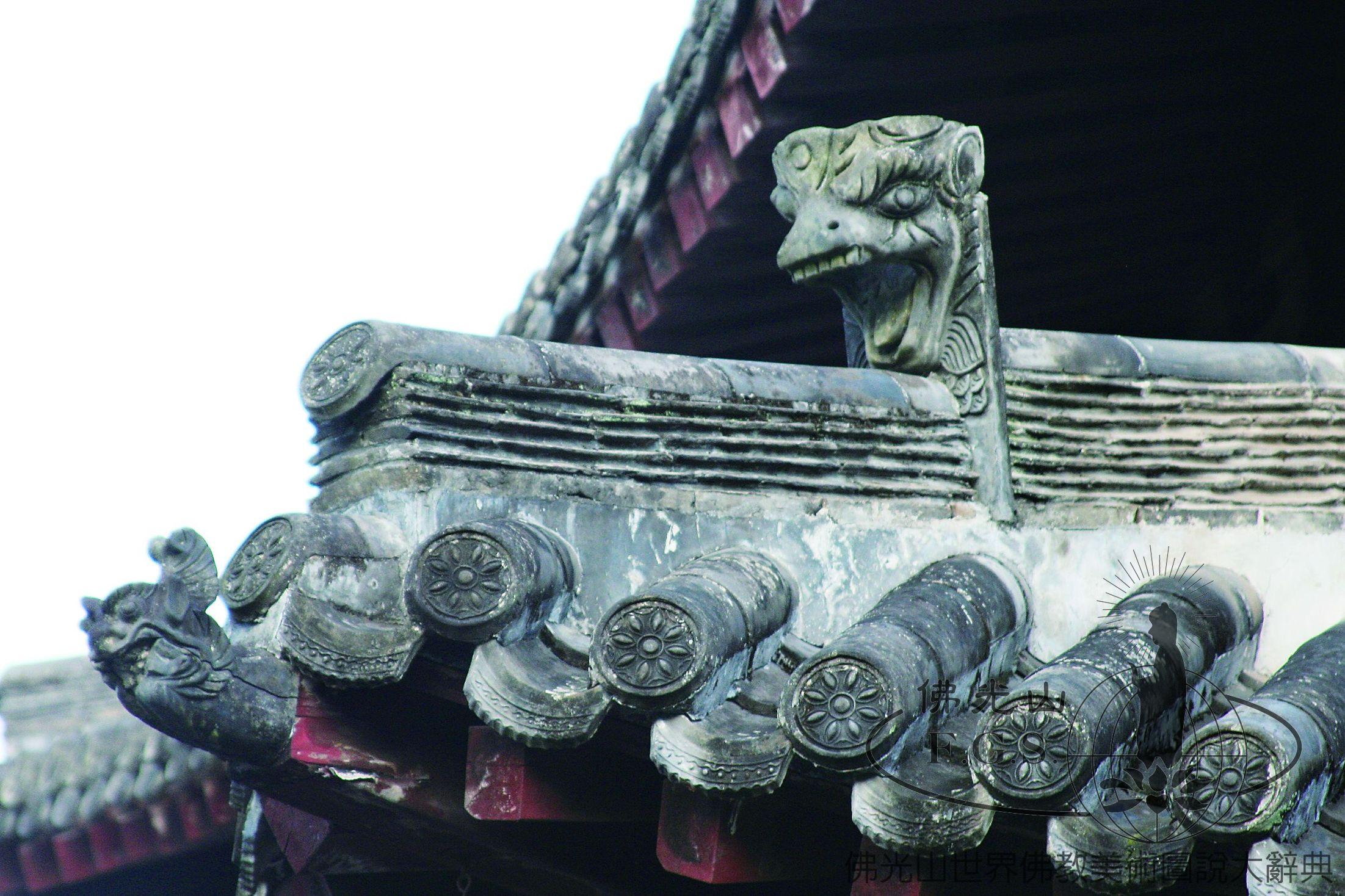 延慶寺塔（局部）