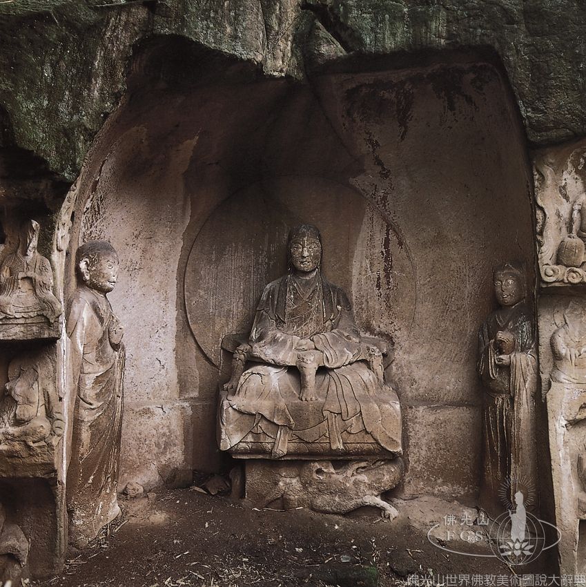 江津高坪石佛寺第4龕泗州大聖龕