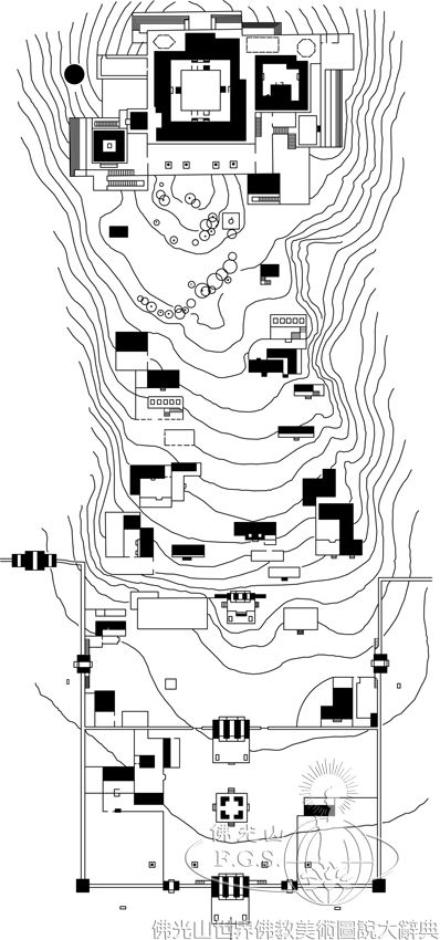 普陀宗乘之廟配置圖