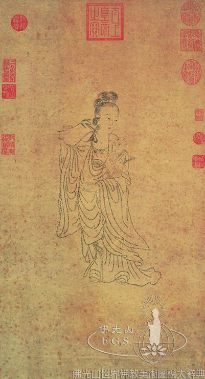 送子觀音菩薩像