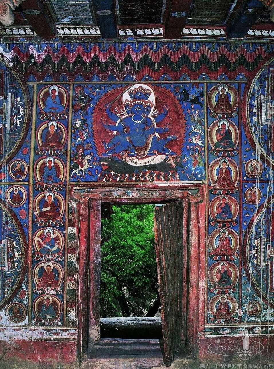 阿爾奇寺三層堂第二層南壁壁畫