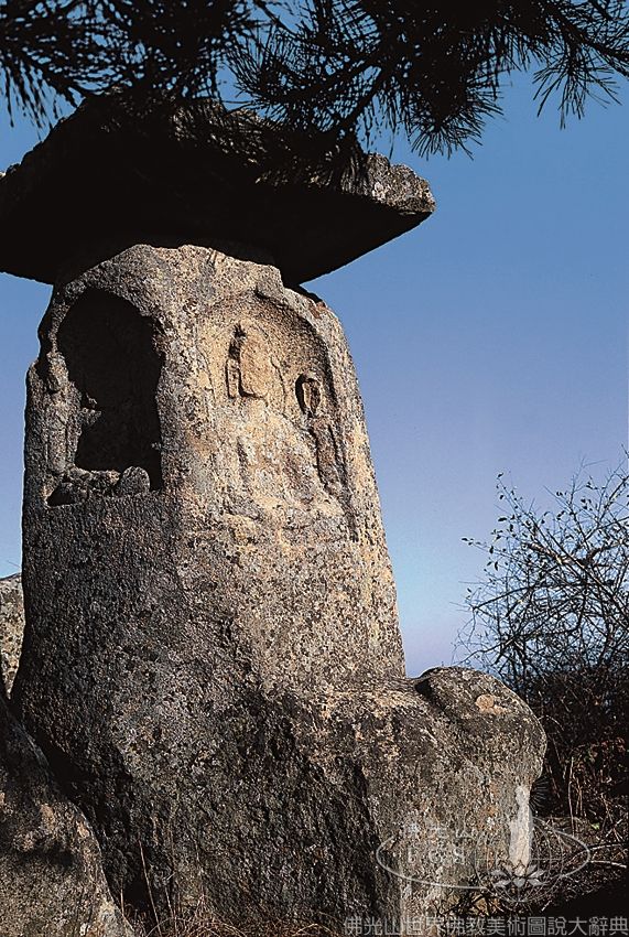 羊頭山石窟石塔