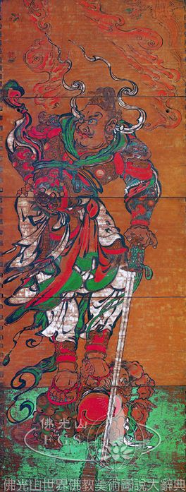 持國天王像
