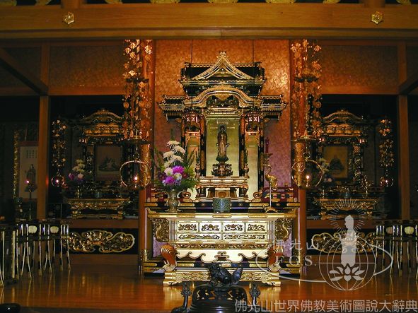 東本願寺大殿內部