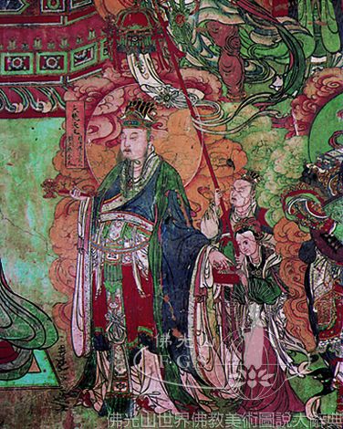 公主寺大梵天像