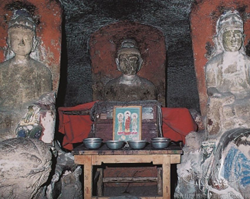 真寂之寺石窟南窟窟內