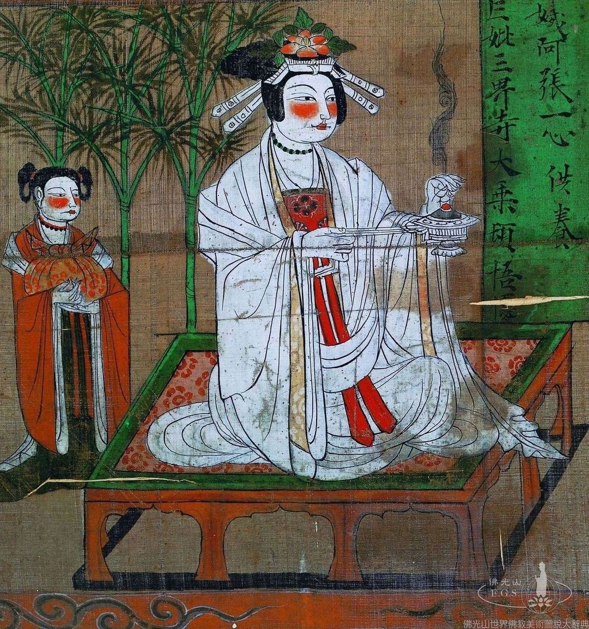 千手千眼觀音菩薩像（局部）