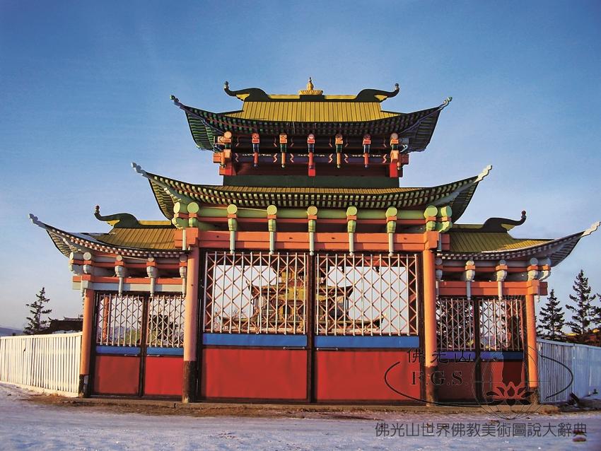 伊沃爾金斯基寺山門