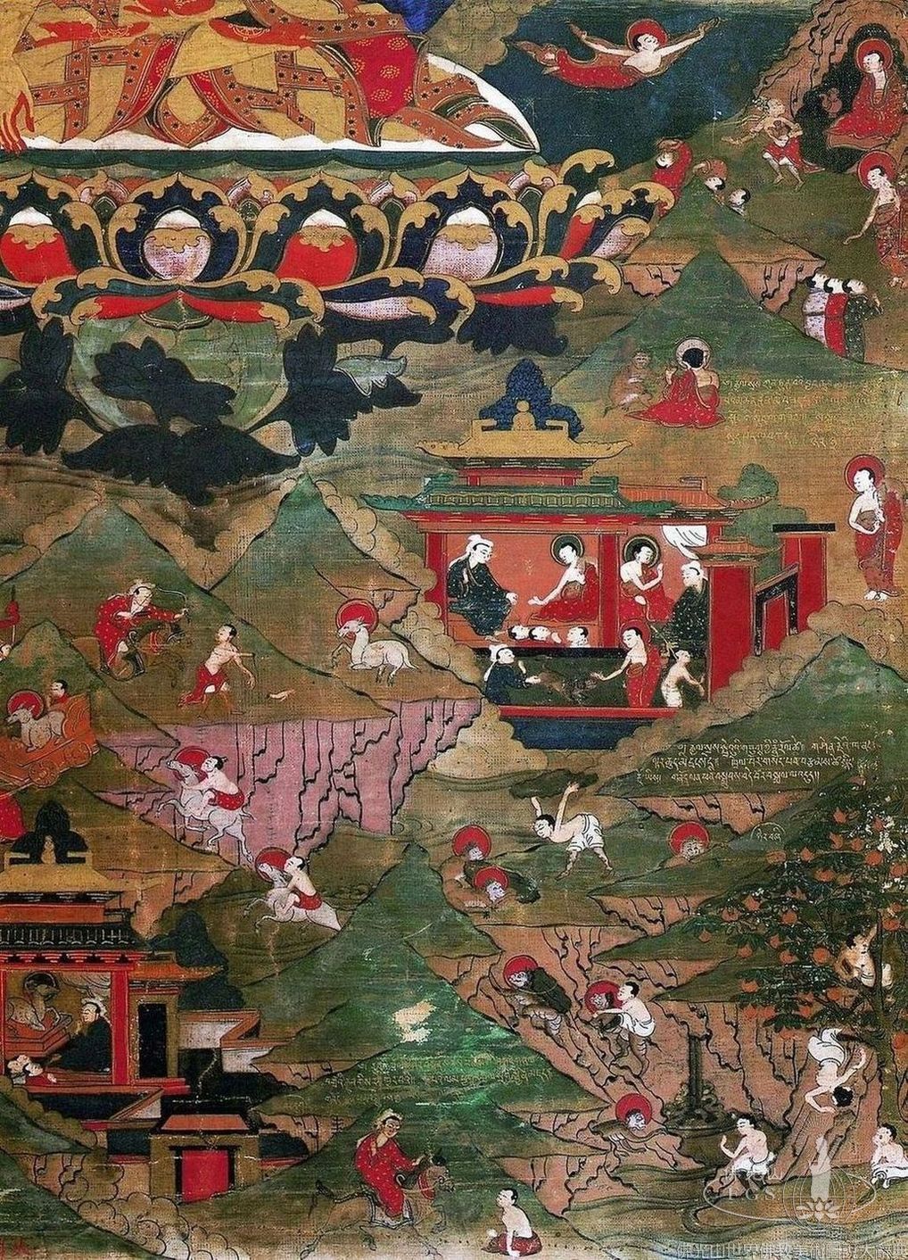 佛本生圖（局部）