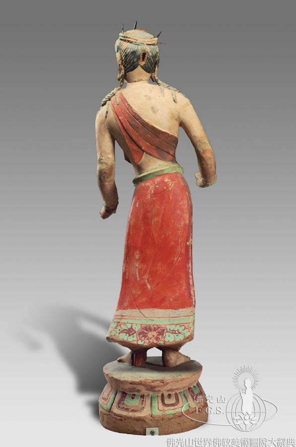 菩薩立像（背面）