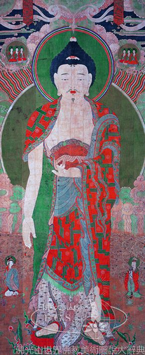 美黃寺釋迦佛幀
