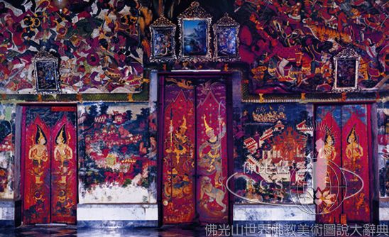 蘇旺那潤寺戒堂東壁壁畫