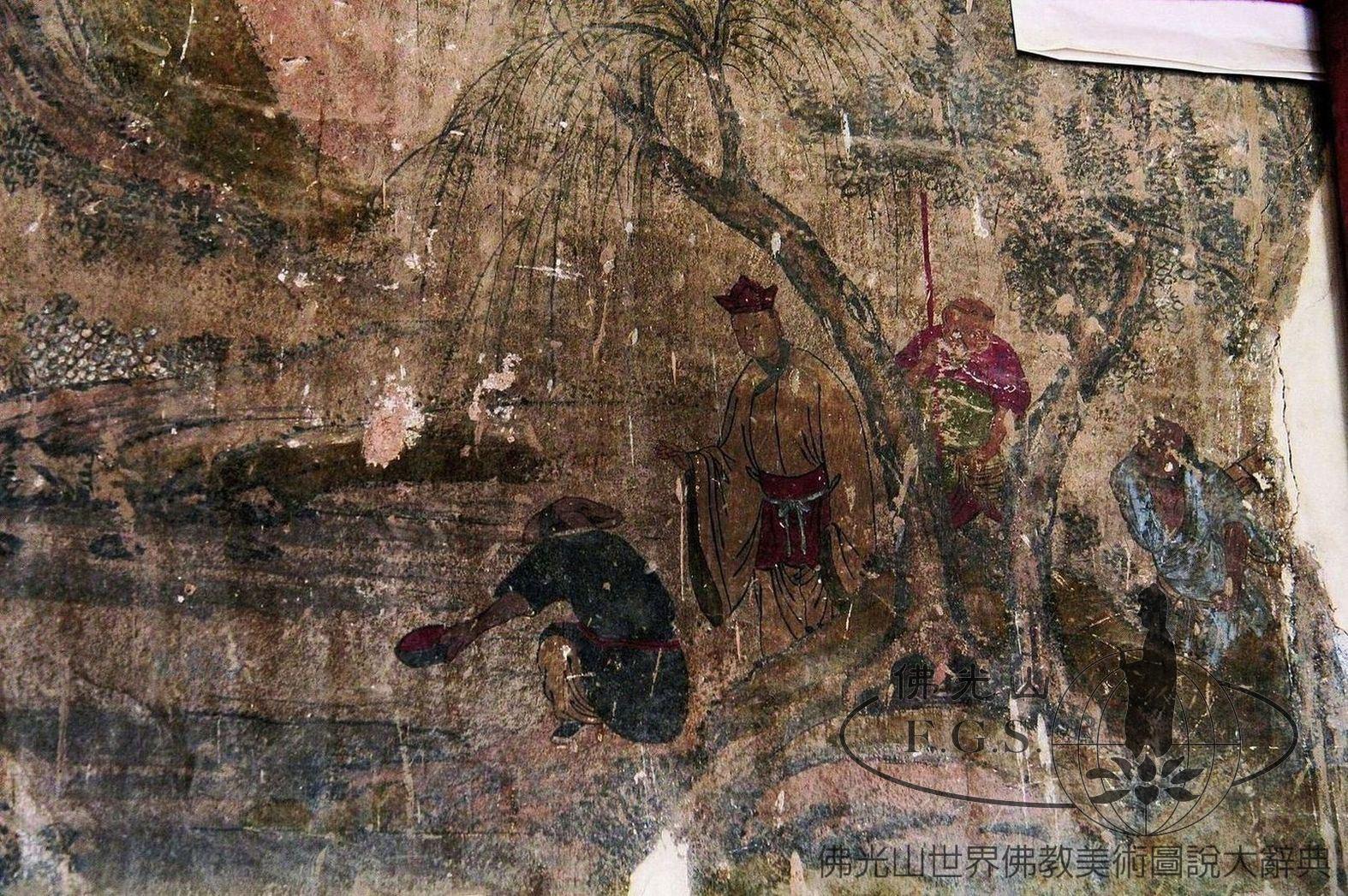 大佛寺西天取經圖（局部）