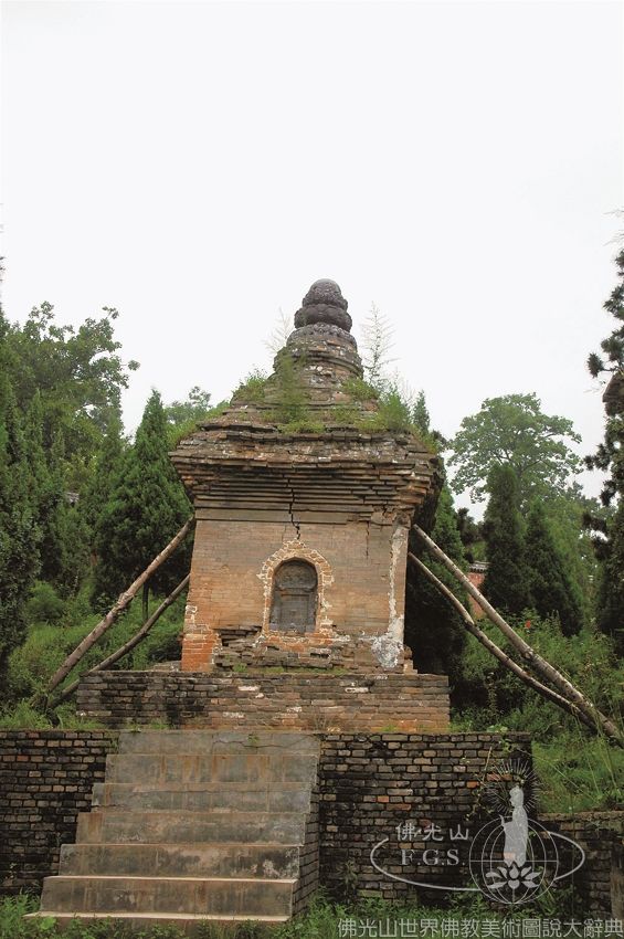 少林寺法玩禪師塔