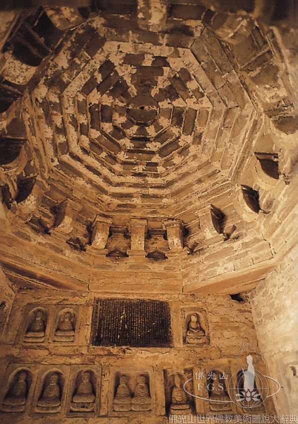 福勝寺塔藻井