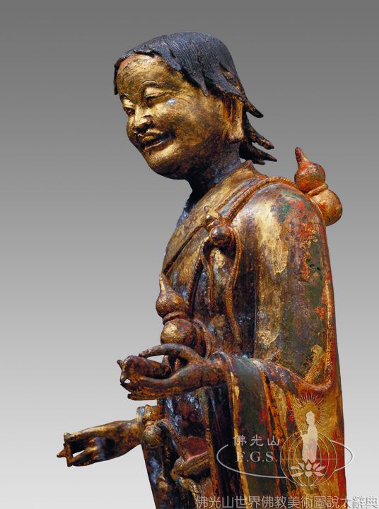 寒山像（局部）