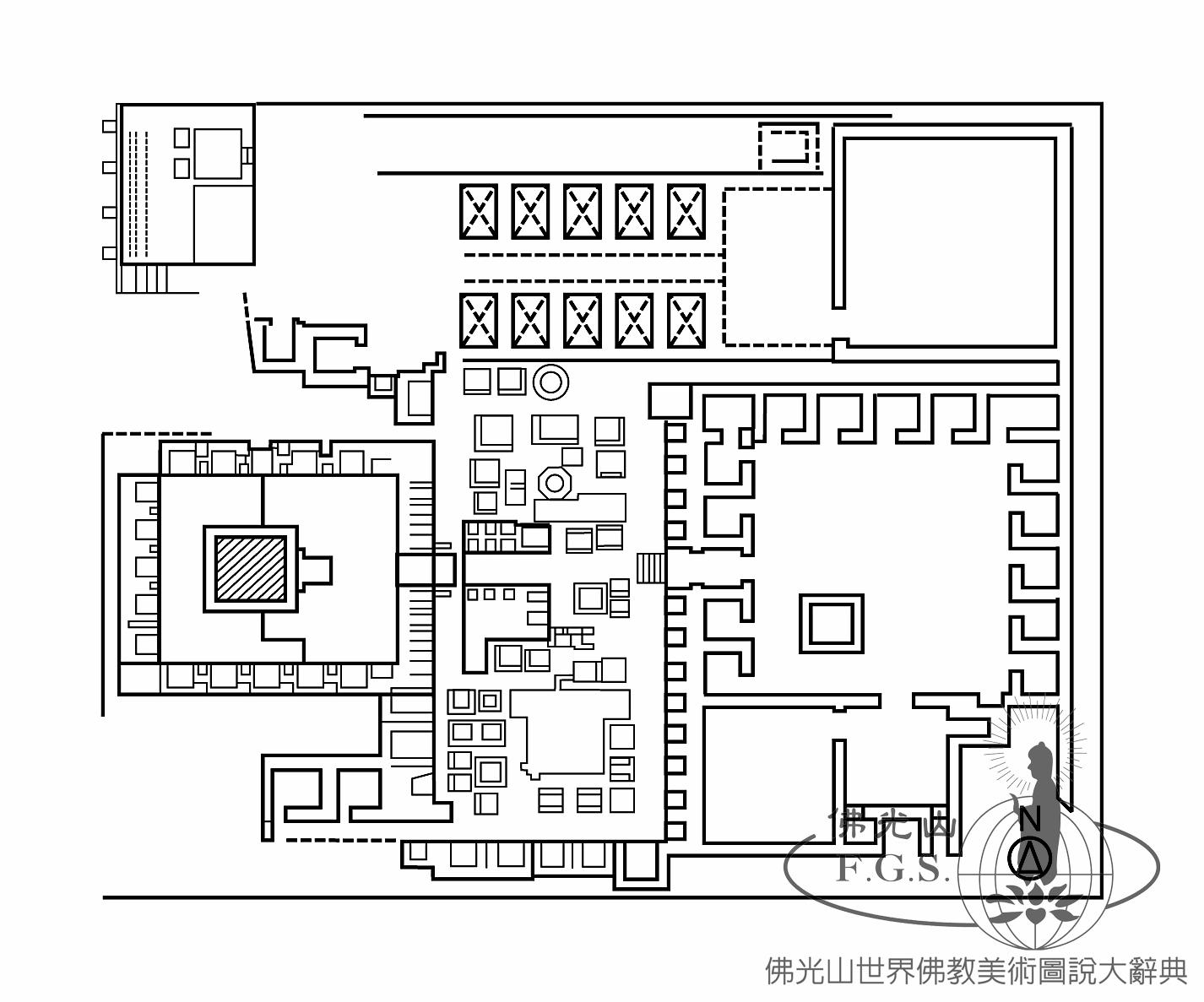 塔庫特伊巴希古城配置圖