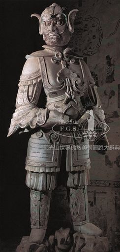 莫高窟第55窟天王像