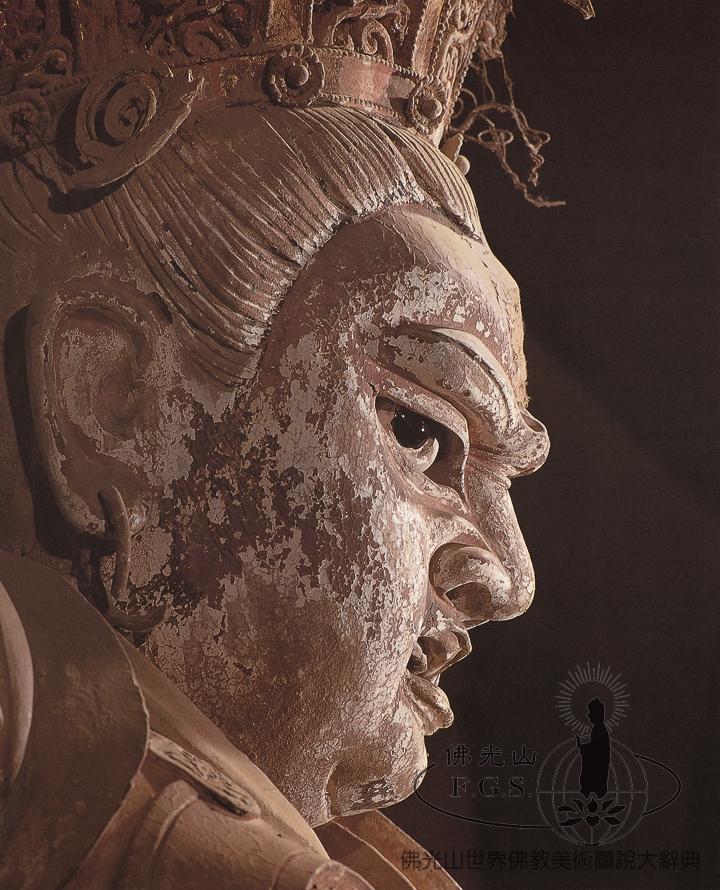 雙林寺廣目天王像（局部）