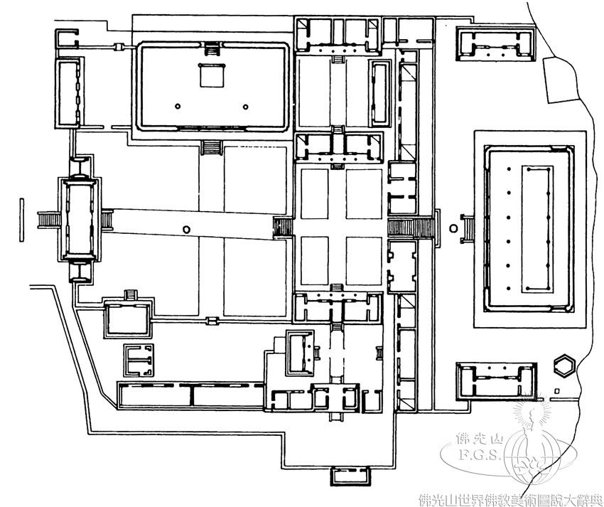 佛光寺配置圖