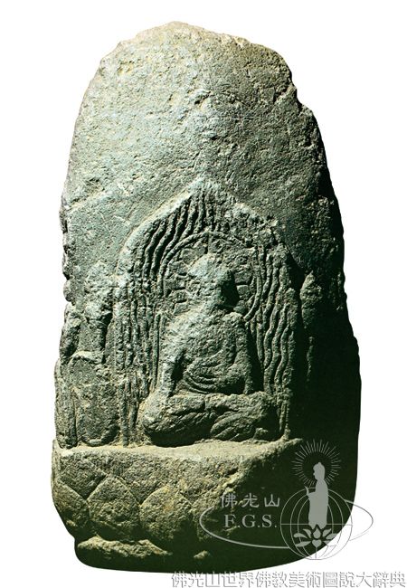 佛七尊像（背面）