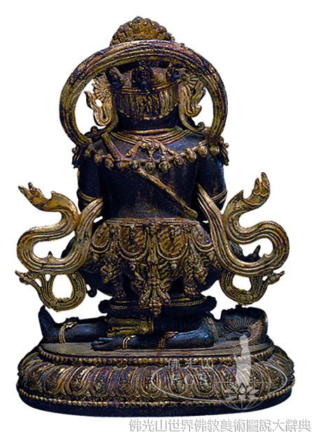 大黑天像（背面）