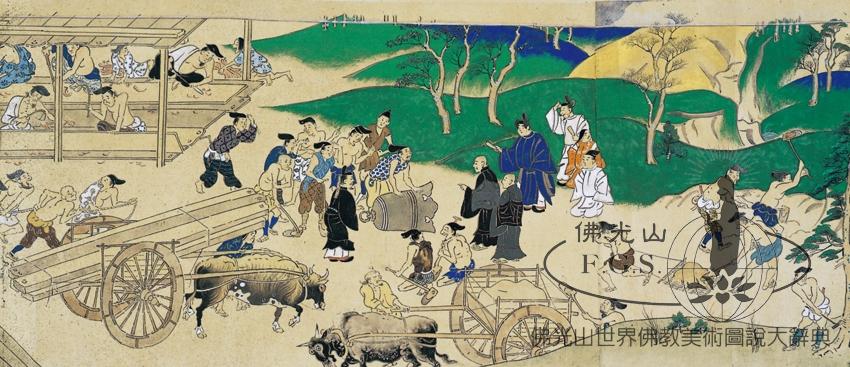 石山寺緣起繪卷第一卷（局部）